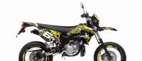 Dekorkit Verkleidung Stage6 Yamaha DT50 gelb - schwarz Dekorkit Verkleidung Stage6 Yamaha DT50 gelb - schwarz