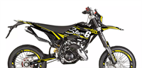 Dekorkit Verkleidung Stage6 Beta 50 RR gelb - schwarz