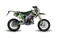 Kit déco Stage6 vert-noir, moto 50cc Honda HM / Vent