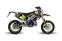 Dekorkit Verkleidung Stage6 Honda HM 50 gelb - schwarz Dekorkit Verkleidung Stage6 Honda HM 50 gelb - schwarz