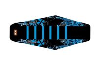 Housse de selle Stage6 full covering bleu-noir, moto 50cc Derbi Senda 2005 - 2010 Housse de selle Stage6 full covering bleu-noir, moto 50cc Derbi Senda 2005 - 2010