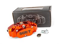 Etrier de frein Stage6 R/T MK2, 4 pistons radial, taillé CNC, orange Etrier de frein Stage6 R/T MK2, 4 pistons radial, taillé CNC, orange