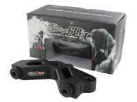 Adapter für Stage6 R/T, 4-Kolbenbremszange, für 260mm Bremsscheiben, Aprilia SR50 Adapter für Stage6 R/T, 4-Kolbenbremszange, für 260mm Bremsscheiben, Aprilia SR50
