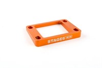 Membranblockspacer Stage6 R/T 5mm, 5°, Derbi / Minarelli AM6 orange