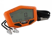 Tachometer Stage6 Orange Line, digitales Display, universal