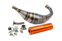 Auspuffanlage Stage6 R/T 90 - 100cc CNC Orange Derbi Auspuffanlage Stage6 R/T 90 - 100cc CNC Orange Derbi