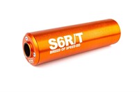 Silencieux Stage6 R/T 80 - 100cc passage droit orange Silencieux Stage6 R/T 80 - 100cc passage droit orange