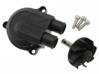 Pompe à eau Stage6 CNC (+ 40% de circulation) Minarelli H2o, noir mat