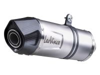 Pot d'échappement Vespa GTS 125/250/300 LV One EVO Inox, CH+KAT - Endcap Carbon Pot d'échappement Vespa GTS 125/250/300 LV One EVO Inox, CH+KAT - Endcap Carbon