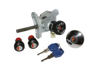 Kit serrure complet, MALAGUTI Madison 125-250-400cc 4T jusqu'à 2004 Kit serrure complet, MALAGUTI Madison 125-250-400cc 4T jusqu'à 2004