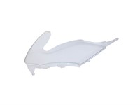 Capot de selle gauche, blanc brillant, Yamaha T-Max 500cc 2008-2011