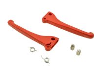 Bremshebelset rot (Domino) Plastikhebel für Piaggio Ciao/SI Bremshebelset rot (Domino) Plastikhebel für Piaggio Ciao/SI