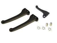 Bremshebelset schwarz (Domino) Plastikhebel für Piaggio Ciao/SI Bremshebelset schwarz (Domino) Plastikhebel für Piaggio Ciao/SI