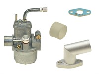 Kit carburation BING Replica 15mm (pipe-carburateur), vélomoteurs Puch X30 Velux
