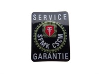 Autocollant Service Garantie Autocollant Service Garantie