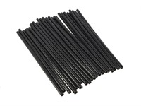 Spoke Skin / Paille pour rayons de roue, universel, longs 23,7cm, noirs Spoke Skin / Paille pour rayons de roue, universel, longs 23,7cm, noirs