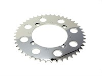 Couronne ALU plate 45 dents, 4 trous, SACHS / PUCH X-30 Couronne ALU plate 45 dents, 4 trous, SACHS / PUCH X-30