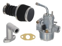 Kit carburation BING 12/12mm (pipe, filtre à air et carburateur) PUCH  X30 NS/NL