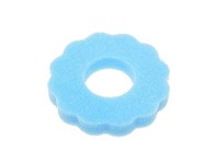 Zierschwamm für Tankdeckel, blau