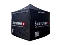 Tonelle/chapiteau/Tente SCOOTERAMA, 3x3m, complète, hauteur réglable