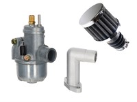 Kit carburation BING 15mm (pipe, filtre à air et carburateur) PUCH X30 NS/NL