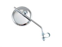 Rétroviseur rond Ø 10cm, filetage M8, chromé Rétroviseur rond Ø 10cm, filetage M8, chromé