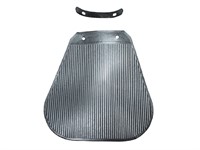 Bavette de garde boue avec support de fixation, gris, SOLEX Bavette de garde boue avec support de fixation, gris, SOLEX