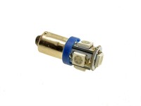 Ampoule de phare à LED's 12V (BA9S), à clipser, BLEU Ampoule de phare à LED's 12V (BA9S), à clipser, BLEU