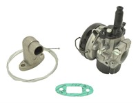 Kit carburateur dellorto 15/15 SHA Italy, avec pipe, vélomoteurs Puch