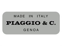 Autocollant/Stickers "Made in Italy & C. Genova" Autocollant/Stickers "Made in Italy & C. Genova"