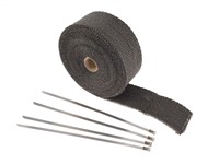 Ruban isolant d'echappement 2 pouce (50.8mm) x 10m, noir Ruban isolant d'echappement 2 pouce (50.8mm) x 10m, noir