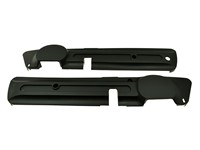 Seitenschützer Piaggio Gilera, schwarz Seitenschützer Piaggio Gilera, schwarz