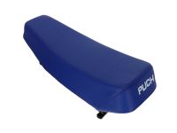 Banc bleu avec inscription « PUCH », Puch Maxi Banc bleu avec inscription « PUCH », Puch Maxi