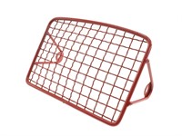 Grille de phare rectangulaire, rouge 17x12 cm , cyclos/boguets Grille de phare rectangulaire, rouge 17x12 cm , cyclos/boguets
