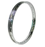 Cerceau de jante vide chromé, 1.50 x 19" largeur 55,8mm, pour roue à rayons (36 trous) Cerceau de jante vide chromé, 1.50 x 19" largeur 55,8mm, pour roue à rayons (36 trous)