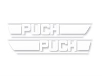 Autocollant de réservoir PUCH X30 (BLANC) Autocollant de réservoir PUCH X30 (BLANC)
