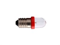 Ampoule de phare arrière LED 6V E10, rouge, a visser Ampoule de phare arrière LED 6V E10, rouge, a visser