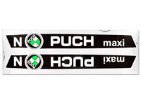 Kit déco/autocollants pour réservoir, Puch Maxi N, gauche + droit
