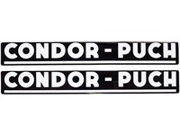 Kit déco/autocollants de réservoir, PUCH CONDOR NS/NL gauche + droit Kit déco/autocollants de réservoir, PUCH CONDOR NS/NL gauche + droit
