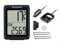Compteur de vélo SIGMA BC 5.0 WR avec câble, noir, 5 fonctions Compteur de vélo SIGMA BC 5.0 WR avec câble, noir, 5 fonctions