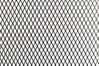 Grille de décoration tuning 30/30cm - noir