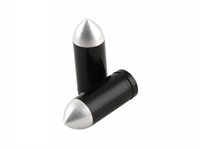 Bouchons de vavles STR8 Bullet, (1 paire), noir Bouchons de vavles STR8 Bullet, (1 paire), noir