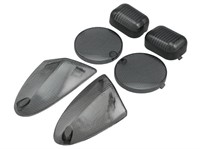 Blinkergläser und Rücklicht STR8, Aprilia SR50 2000, schwarz Blinkergläser und Rücklicht STR8, Aprilia SR50 2000, schwarz