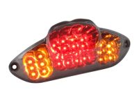 Phare arrière STR8 Black-Line LED, clignotants intégrés, Gilera Runner (à partir 08/2005), homologué CE Phare arrière STR8 Black-Line LED, clignotants intégrés, Gilera Runner (à partir 08/2005), homologué CE