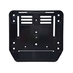 Support de plaque dimmatriculation scooter /moto en plastique noir
