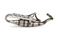 Pot YASUNI Scooter R silencieux alu brossé Piaggio/Gilera Pot YASUNI Scooter R silencieux alu brossé Piaggio/Gilera