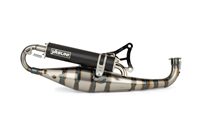 Auspuff Yasuni Carrera 21 Alu-Schwarz, Minarelli horizontal Auspuff Yasuni Carrera 21 Alu-Schwarz, Minarelli horizontal