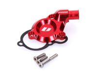 Couvercle pour pompe à eau électrique Voca, CNC rouge, moteur moto Derbi Euro3 50cc Couvercle pour pompe à eau électrique Voca, CNC rouge, moteur moto Derbi Euro3 50cc