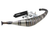 Auspuffanlage VOCA Rookie 50 / 70cc, Minarelli AM6, Endschalldämpfer schwarz Auspuffanlage VOCA Rookie 50 / 70cc, Minarelli AM6, Endschalldämpfer schwarz