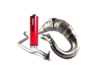 Auspuffanlage Voca Cross Rookie 50/70cc roter Endschalldämpfer Yamaha DT / X-Limit Auspuffanlage Voca Cross Rookie 50/70cc roter Endschalldämpfer Yamaha DT / X-Limit